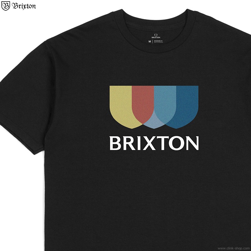 BRIXTON ALTON II S/S STANDARD TEE (BLACK)