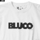 BLUCO PRINT TEE -Logo- (WHITE-BLACK) [1201-3A09]