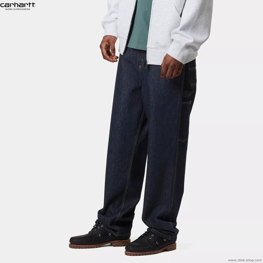 CARHARTT WIP SINGLE KNEE PANT (BLUE RINSED)