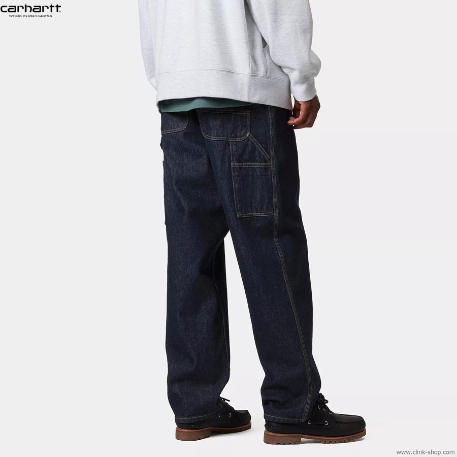 CARHARTT WIP SINGLE KNEE PANT (BLUE RINSED)