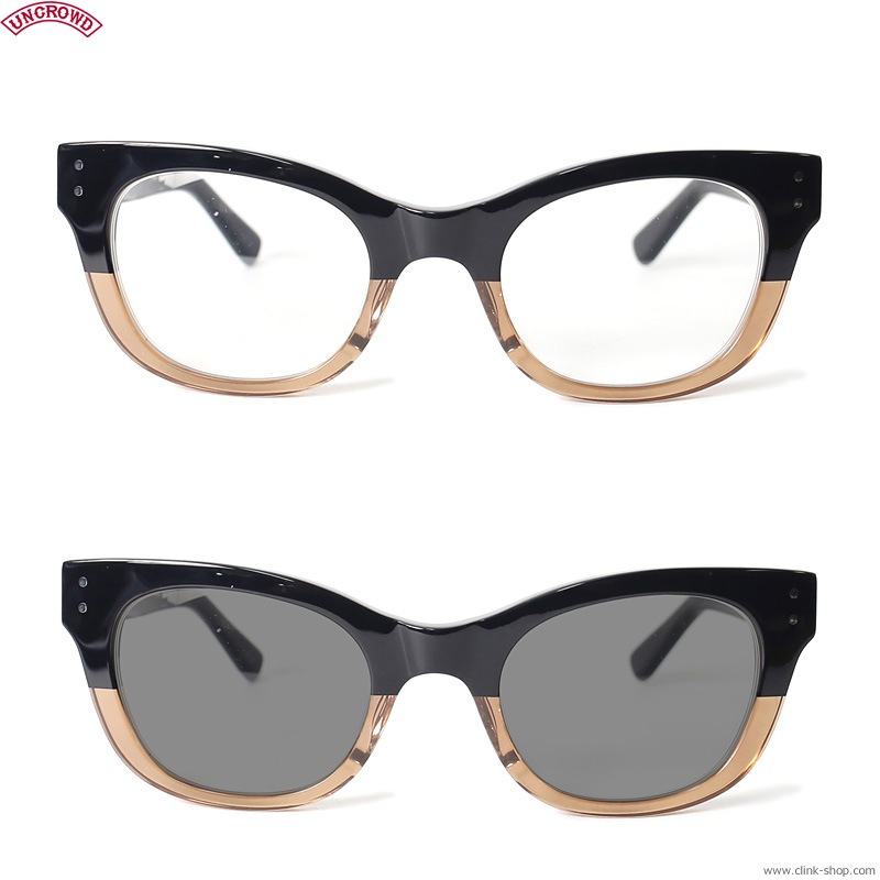 CLINK｜UNCROWD PRELUDE -PHOTOCHROMIC SERIES- (BLACK.ROOTBEER×GRAY