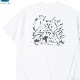 RADIALL CHOKE ON SMOKE - CREW NECK T-SHIRT S/S (WHITE) [RAD-24SS-TEE007]