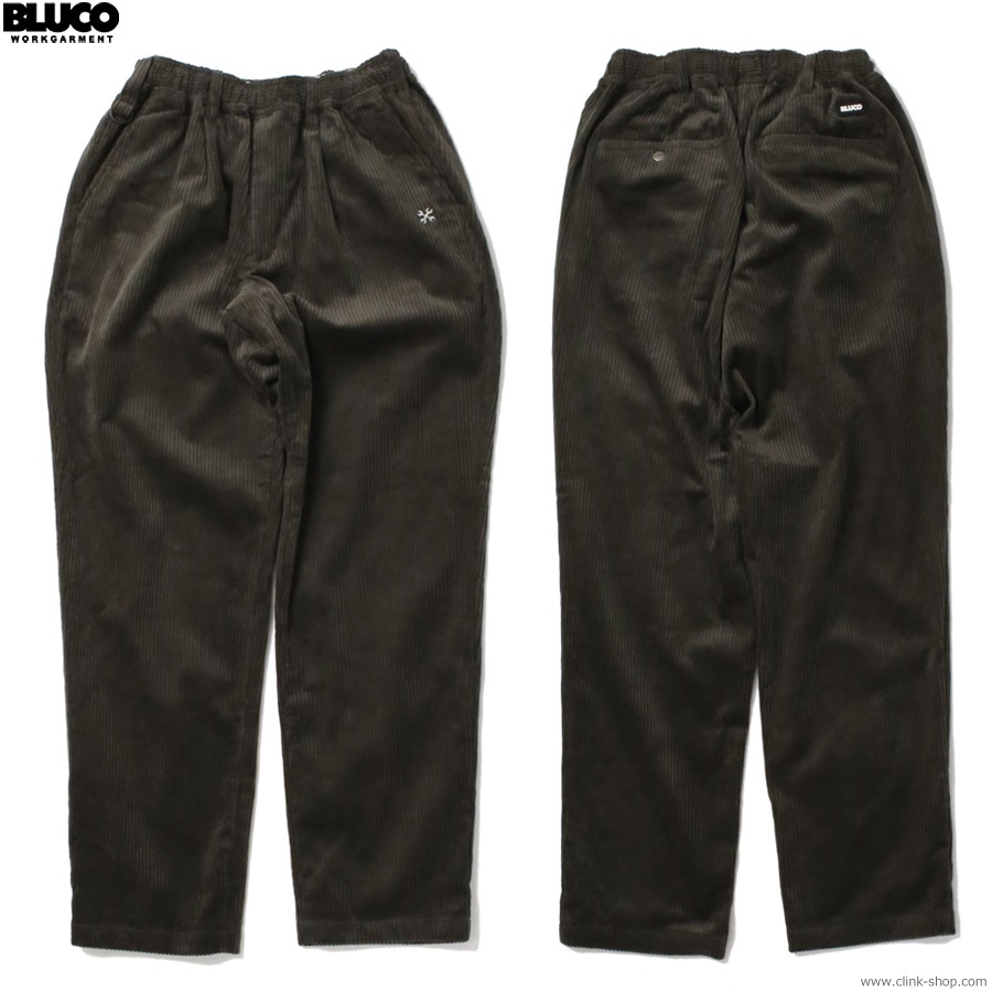 BLUCO CORDUROY EASY WORK PANTS (CHARCOAL) [155-41-037]