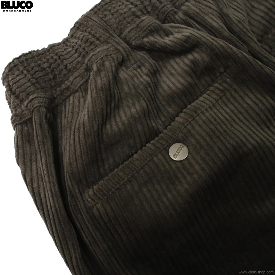 BLUCO CORDUROY EASY WORK PANTS (CHARCOAL) [155-41-037]