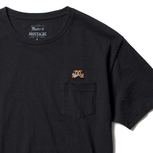 MASTER OF MUSTACHE COMB POCKET-T (BLACK)