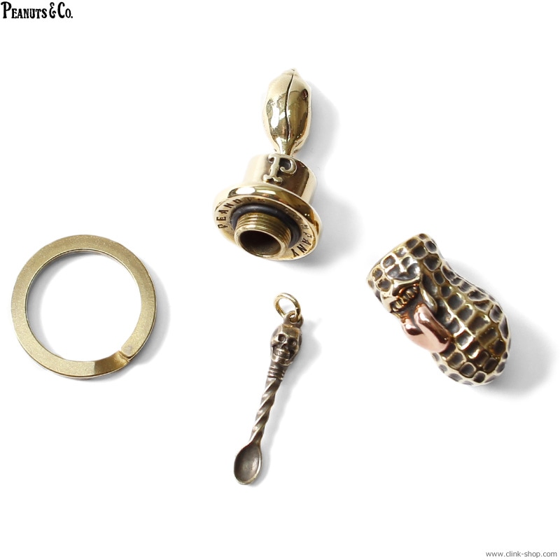 CLINK｜PEANUTS & CO. YACHIMATA BEROPEANUTS KEYHOLDER (BRASS×COPPER
