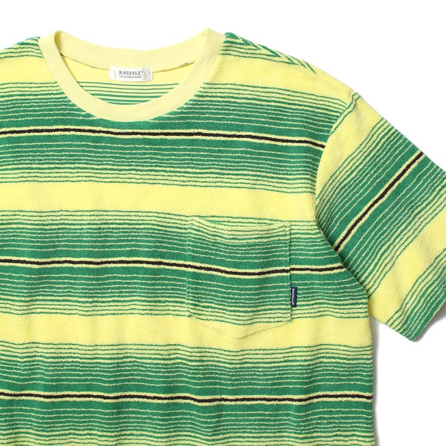 RADIALL CACTUS - CREW NECK T-SHIRT (GREEN)