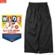 COOKMAN WIDE CHEF PANTS BLACK