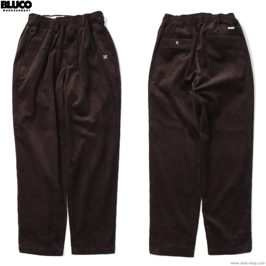 BLUCO CORDUROY EASY WORK PANTS (BROWN) [155-41-037]