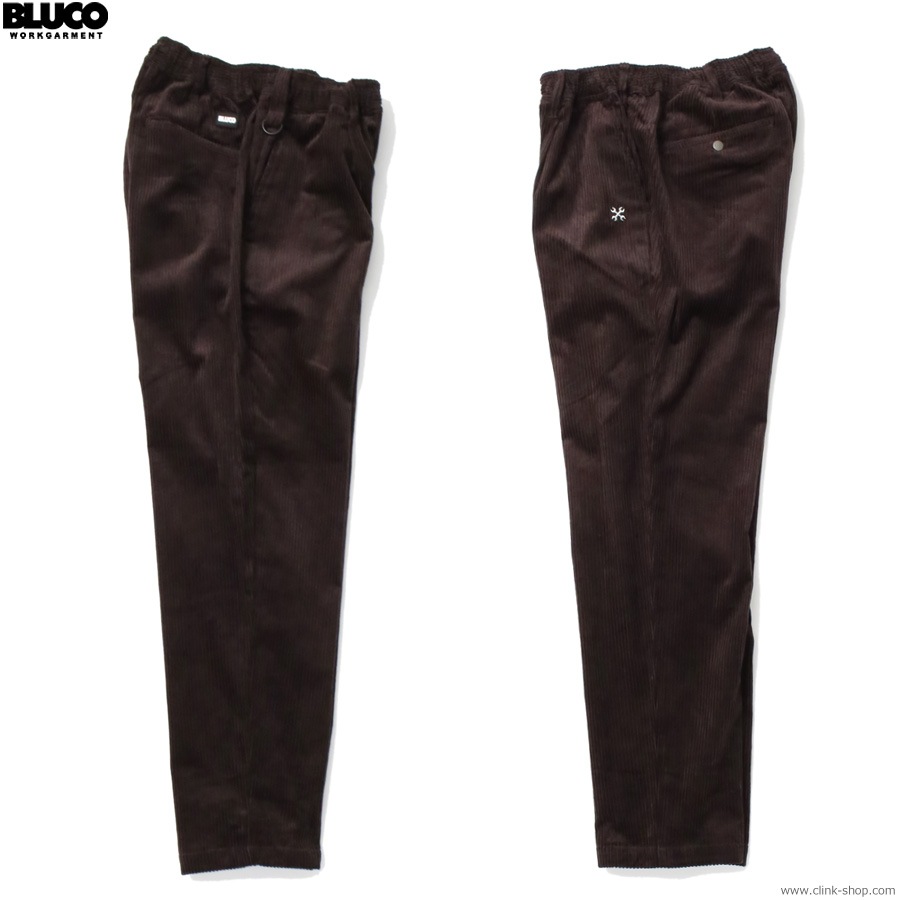 BLUCO CORDUROY EASY WORK PANTS (BROWN) [155-41-037]