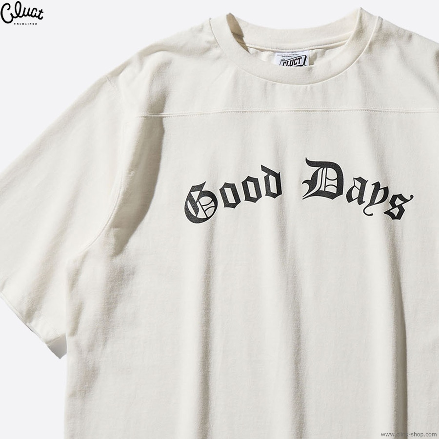 CLUCT SAUGAS (WHITE) [FOOT BALL S/S TOP] 05177