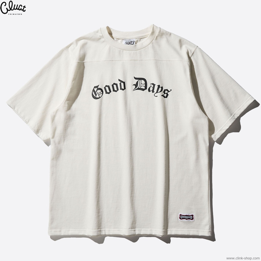 CLUCT SAUGAS (WHITE) [FOOT BALL S/S TOP] 05177