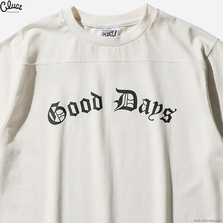 CLUCT SAUGAS (WHITE) [FOOT BALL S/S TOP] 05177