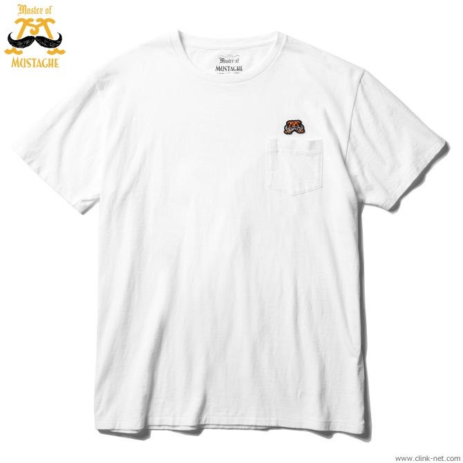 MASTER OF MUSTACHE COMB POCKET-T (WHITE)