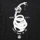 OBEY PREMIUM TEE "DON'T TREAD ON ME" (BLACK) [ARTIST SERIES:RAVI ZUPA]