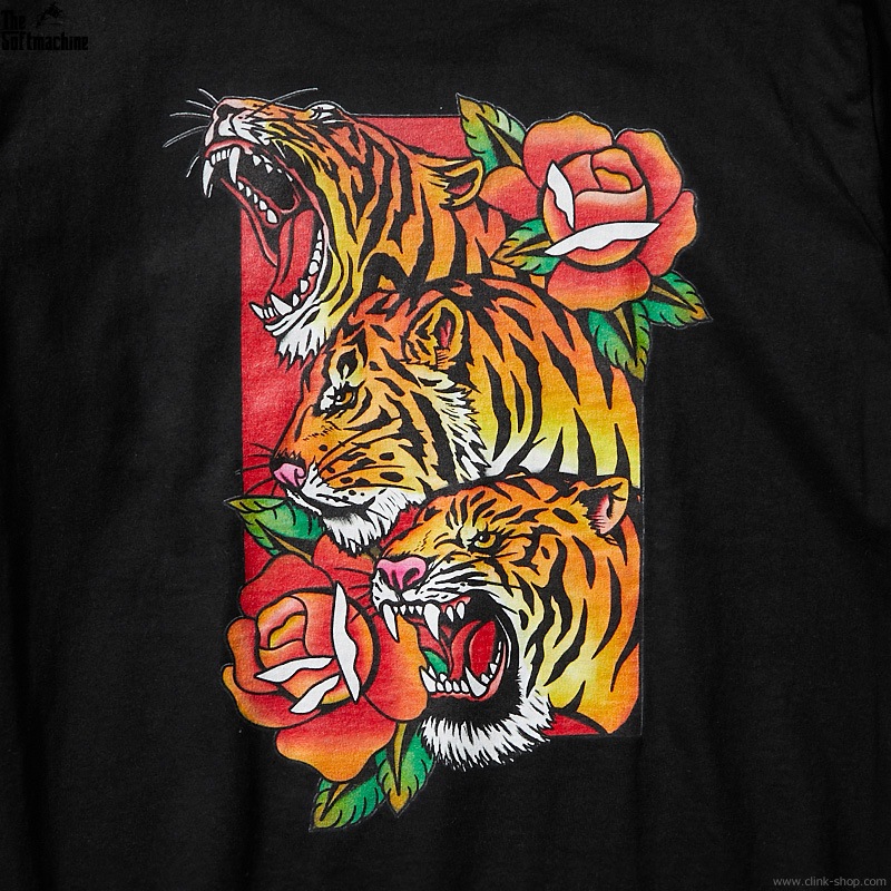 SOFTMACHINE PHARAOH TIGERS L/S (BLACK)