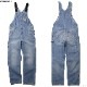 CARHARTT WIP BIB OVERALL (BLUE LIGHT TRUE WASHED)
