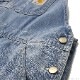 CARHARTT WIP BIB OVERALL (BLUE LIGHT TRUE WASHED)