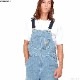 CARHARTT WIP BIB OVERALL (BLUE LIGHT TRUE WASHED)