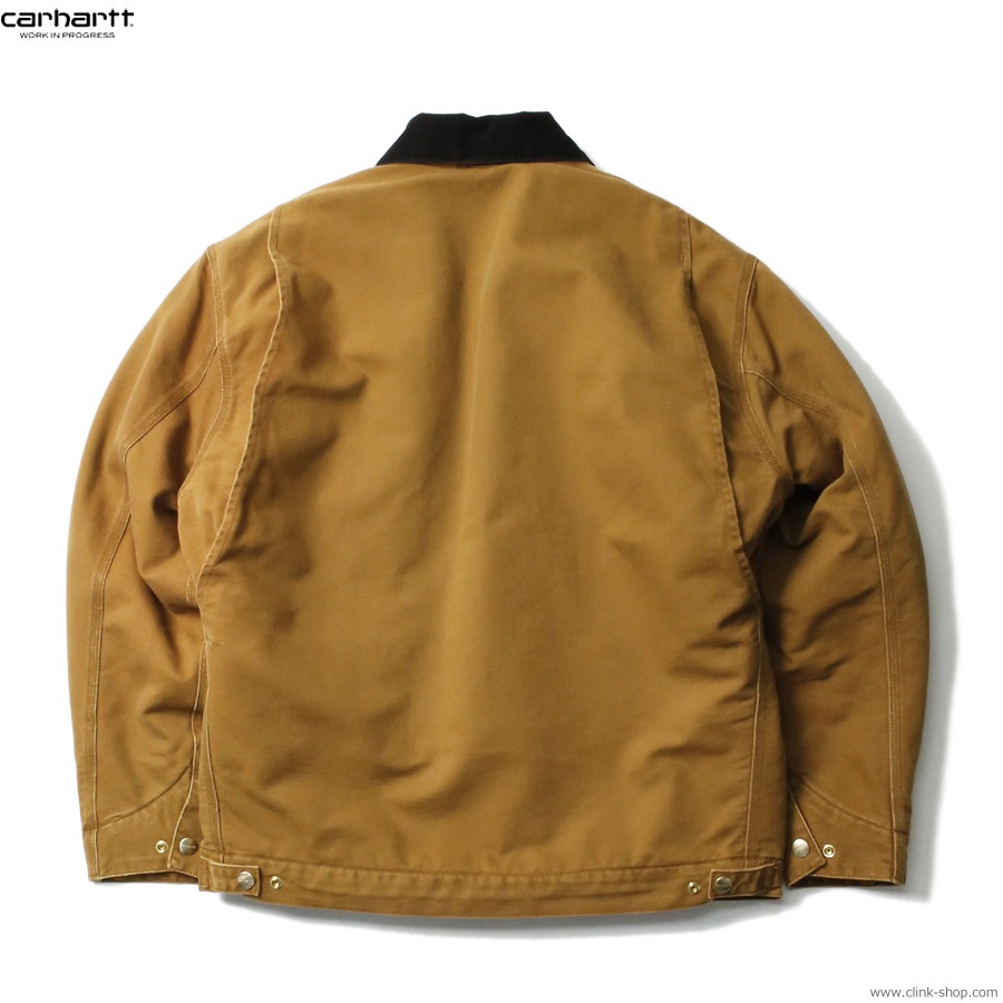 CARHARTT WIP OG DETROIT JACKET (DUSTY H BROWN/BLACK)