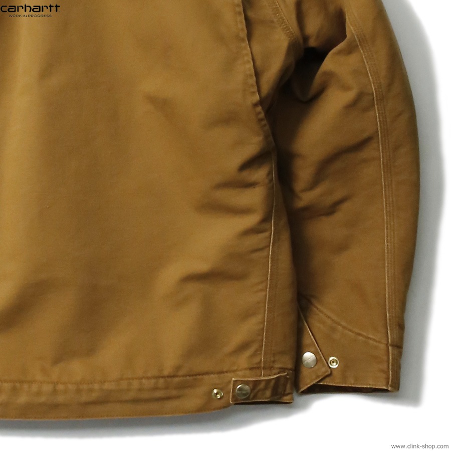 CARHARTT WIP OG DETROIT JACKET (DUSTY H BROWN/BLACK)