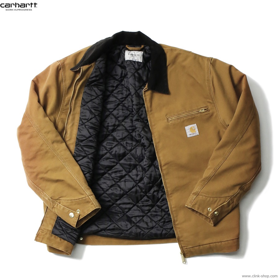 CLINK｜CARHARTT WIP OG DETROIT JACKET (DUSTY H BROWN/BLACK