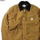 CARHARTT WIP OG DETROIT JACKET (DUSTY H BROWN/BLACK)