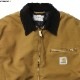 CARHARTT WIP OG DETROIT JACKET (DUSTY H BROWN/BLACK)