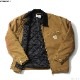 CARHARTT WIP OG DETROIT JACKET (DUSTY H BROWN/BLACK)