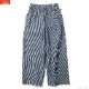 COOKMAN WIDE CHEF PANTS HICKORY NAVY