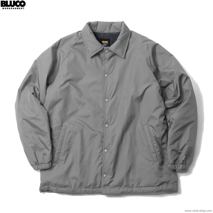BLUCO NYLON COACH JACKET -BOA LINING- (CHARCOAL) [147-31-020]