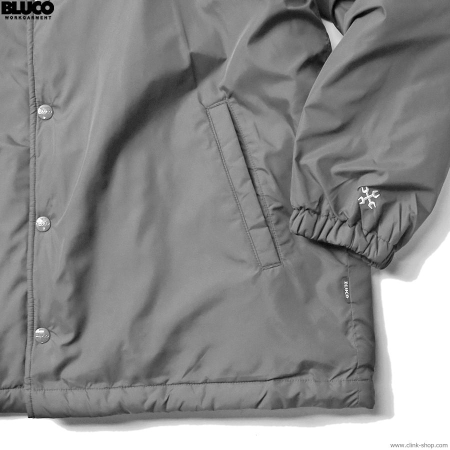 CLINK｜BLUCO NYLON COACH JACKET -BOA LINING- (CHARCOAL) [147-31