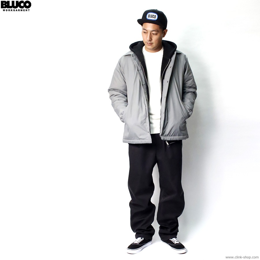 CLINK｜BLUCO NYLON COACH JACKET -BOA LINING- (CHARCOAL) [147-31