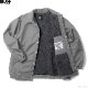 BLUCO NYLON COACH JACKET -BOA LINING- (CHARCOAL) [147-31-020]