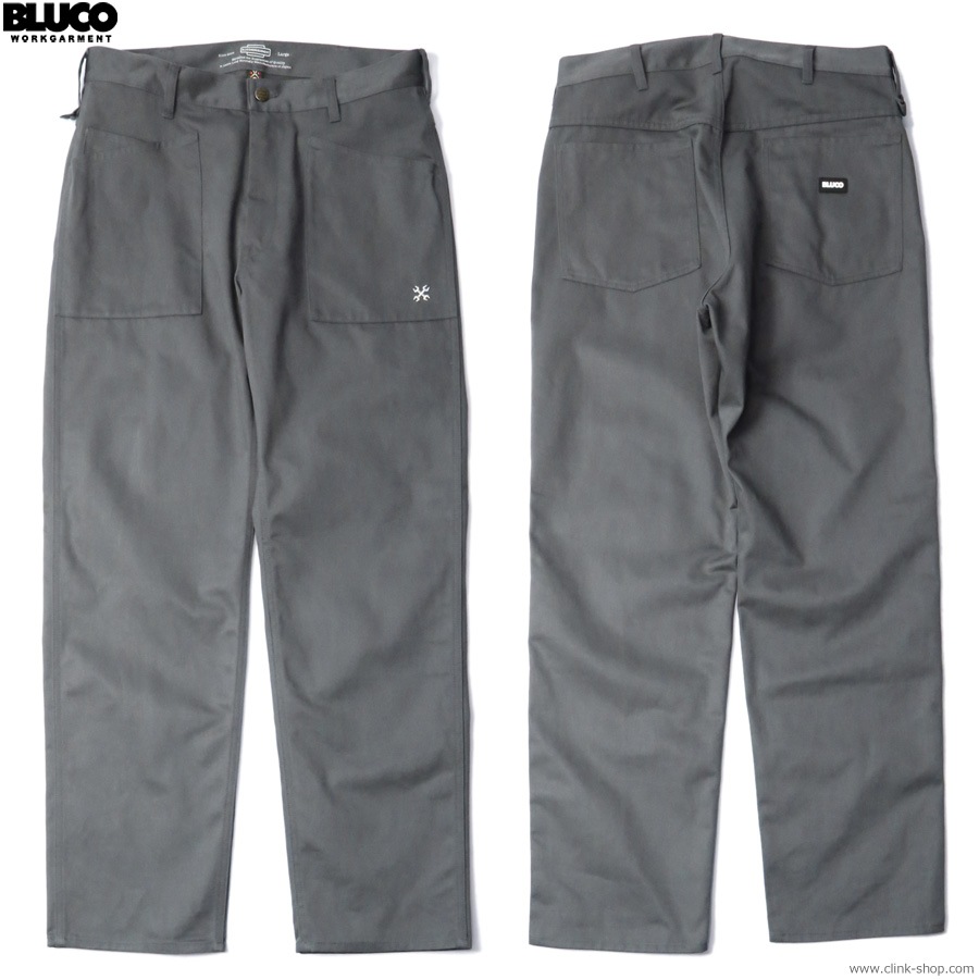 BLUCO SAILOR WORK PANTS (GRAY) [151-41-008]