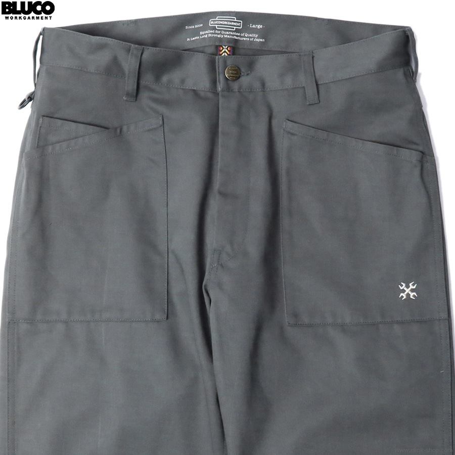 BLUCO SAILOR WORK PANTS (GRAY) [151-41-008]