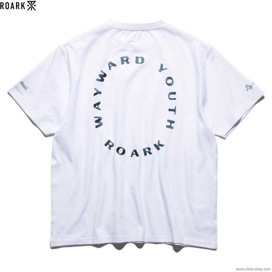ROARK "WAYWARD YOUTH" 9.3oz H/W TEE (WHITE)