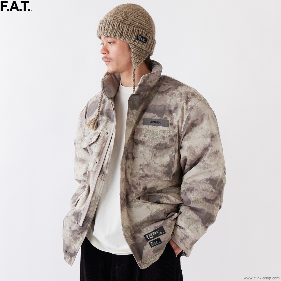 SALE 10��OFF F.A.T. �� AVIREX A-65F.TAC (GRAY) [F32520-JK14]