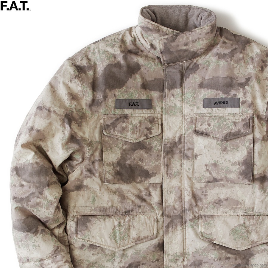 SALE 10��OFF F.A.T. �� AVIREX A-65F.TAC (GRAY) [F32520-JK14]