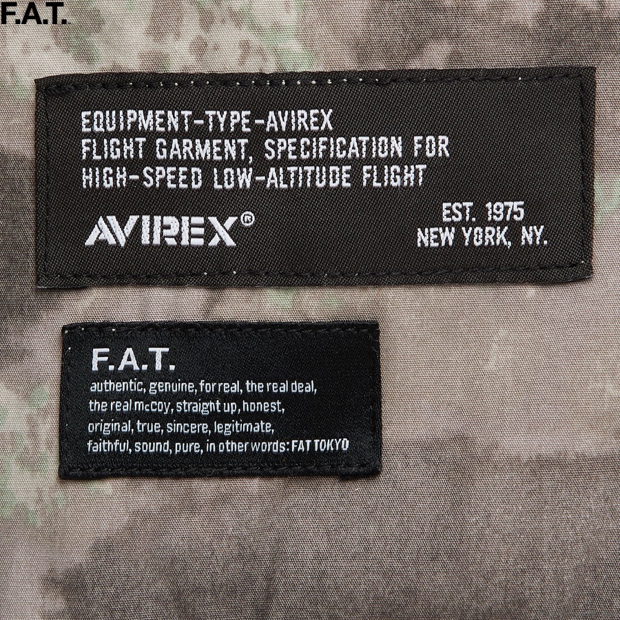 SALE 10��OFF F.A.T. �� AVIREX A-65F.TAC (GRAY) [F32520-JK14]