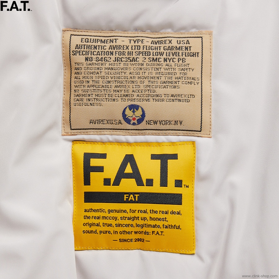 SALE 10��OFF F.A.T. �� AVIREX A-65F.TAC (GRAY) [F32520-JK14]