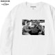 CLUCT DROP SHOULDER L/S (WHITE) [STAND BY ME��CLUCT] #04008