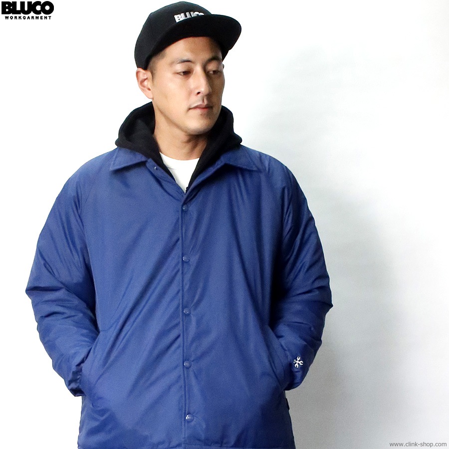 CLINK｜BLUCO NYLON COACH JACKET -BOA LINING- (NAVY) [147-31-020
