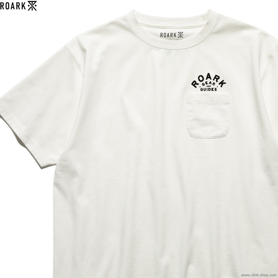 ROARK "GEAR & GUIDES" FINE TECH DRY TEE (WHITE)