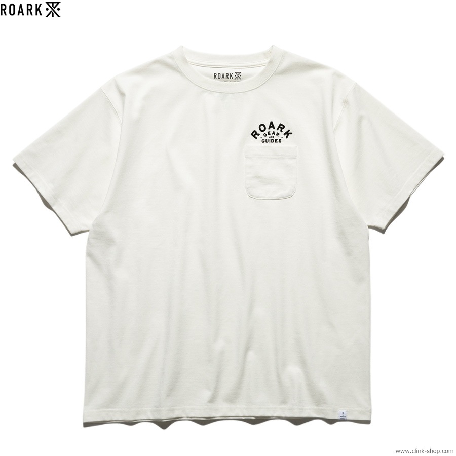 ROARK "GEAR & GUIDES" FINE TECH DRY TEE (WHITE)