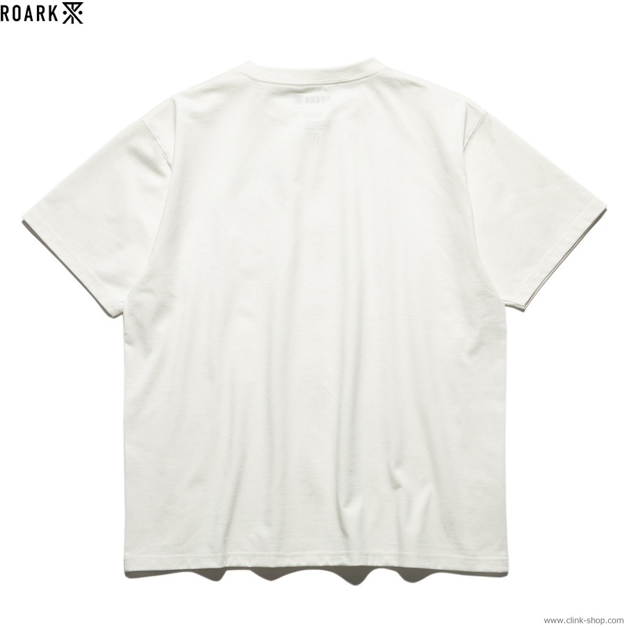 ROARK "GEAR & GUIDES" FINE TECH DRY TEE (WHITE)
