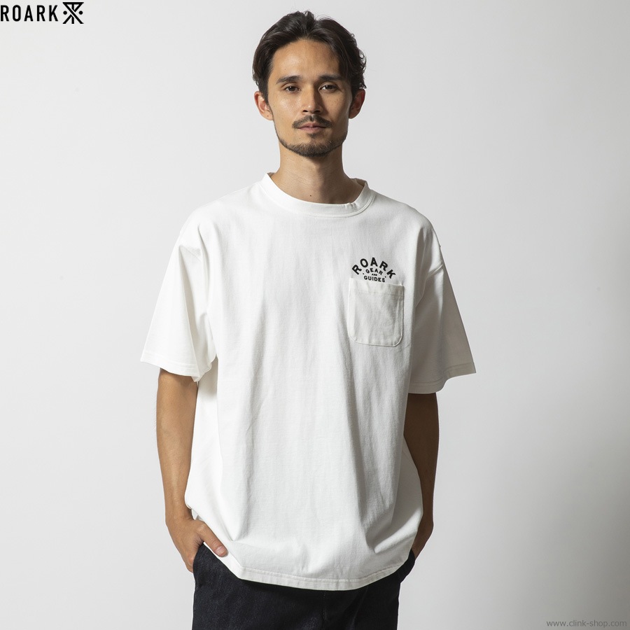 ROARK "GEAR & GUIDES" FINE TECH DRY TEE (WHITE)