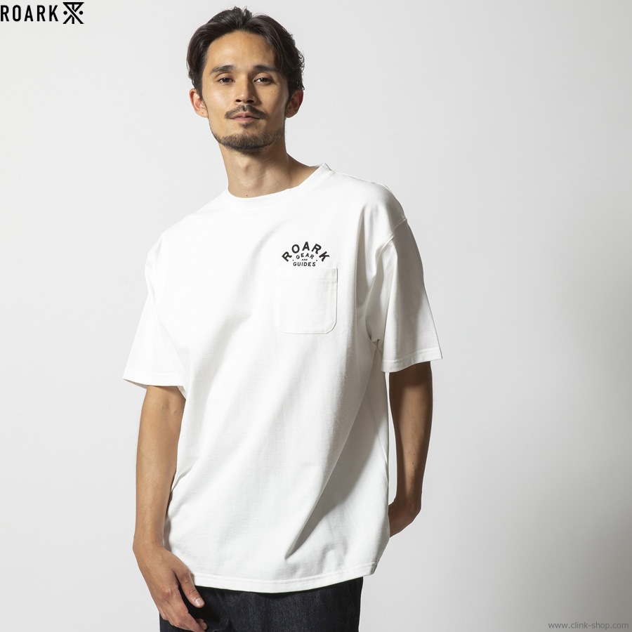 ROARK "GEAR & GUIDES" FINE TECH DRY TEE (WHITE)