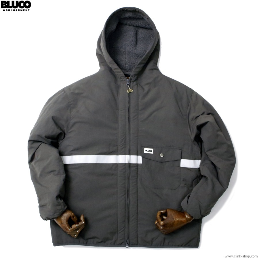 CLINK｜BLUCO HOODED REFLECTOR JACKET (GRAY) [157-31-047]｜東京