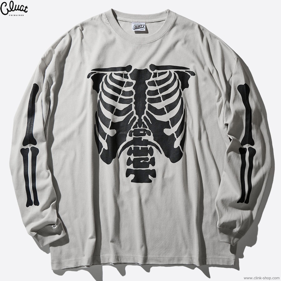 CLUCT BONE (F.GRAY) [L/S W TEE] 05195